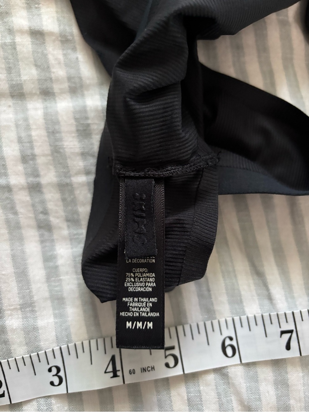 Skims Smooth Rib Racerback Triangle Bralette - Picture 5 of 5